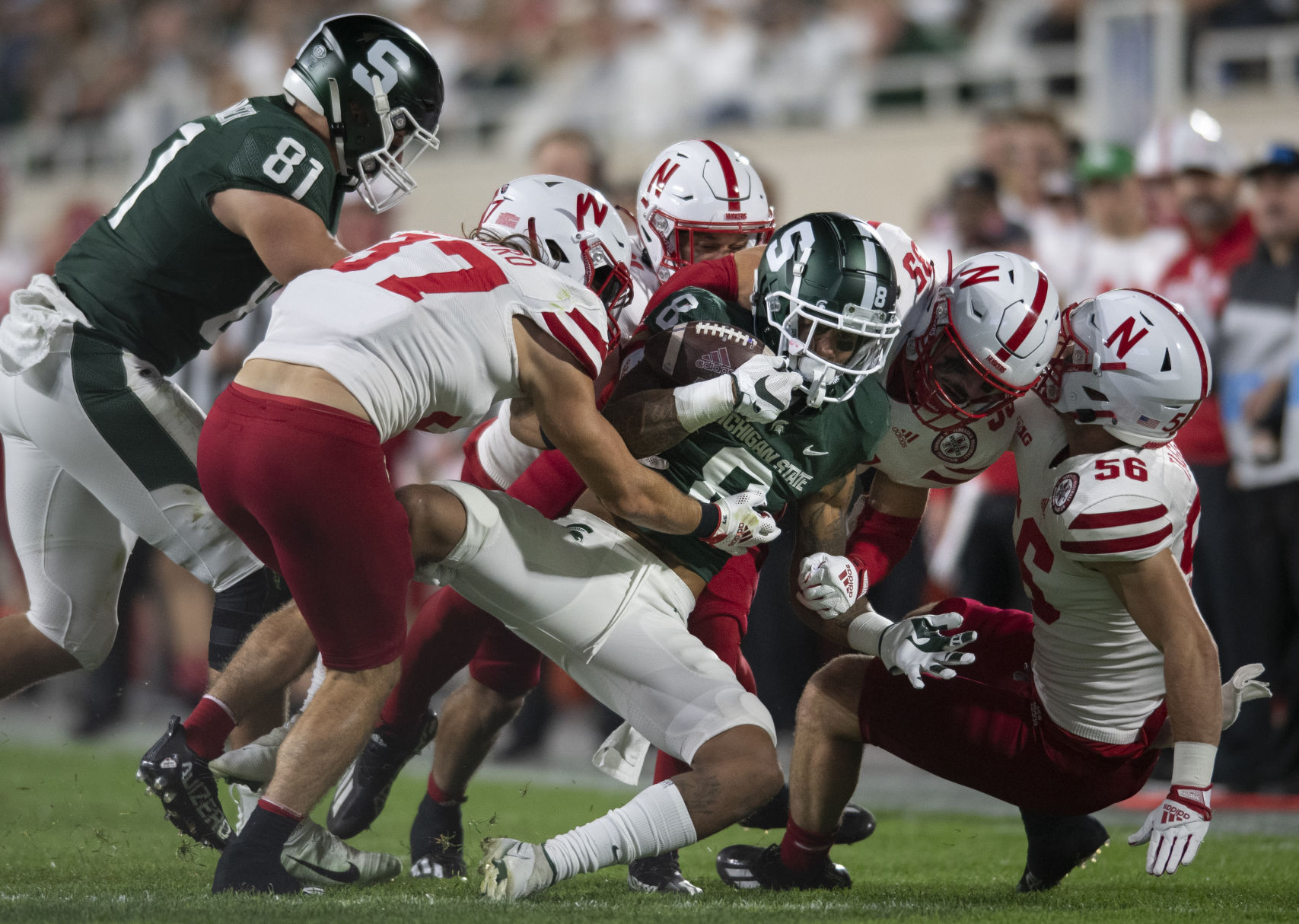 Nebraska vs. Michigan State, 9.25
